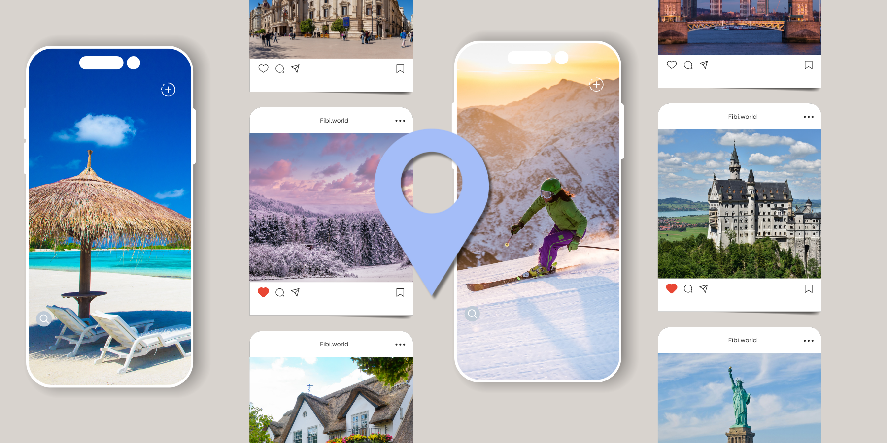 FiBi - Save Your Travel Places